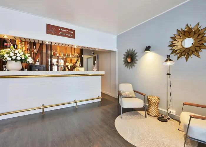 Logis & Restaurant Du Sauvage 酒店 La Ferté-Gaucher